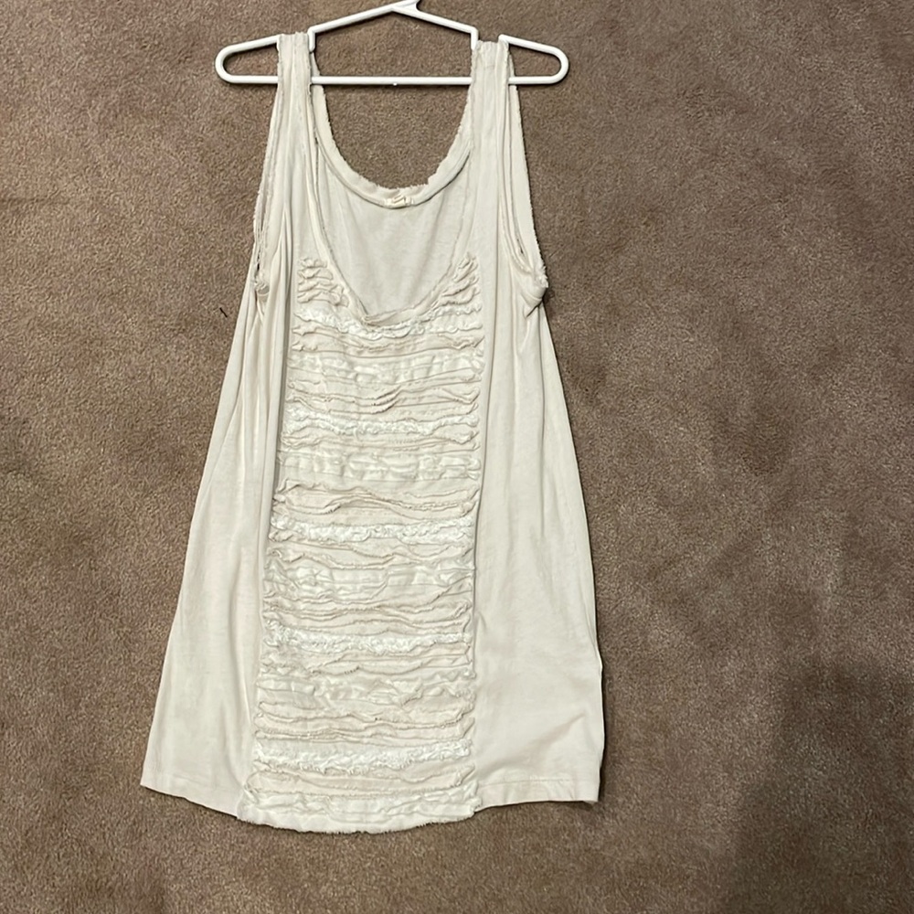 J Crew size small beige sleeveless top